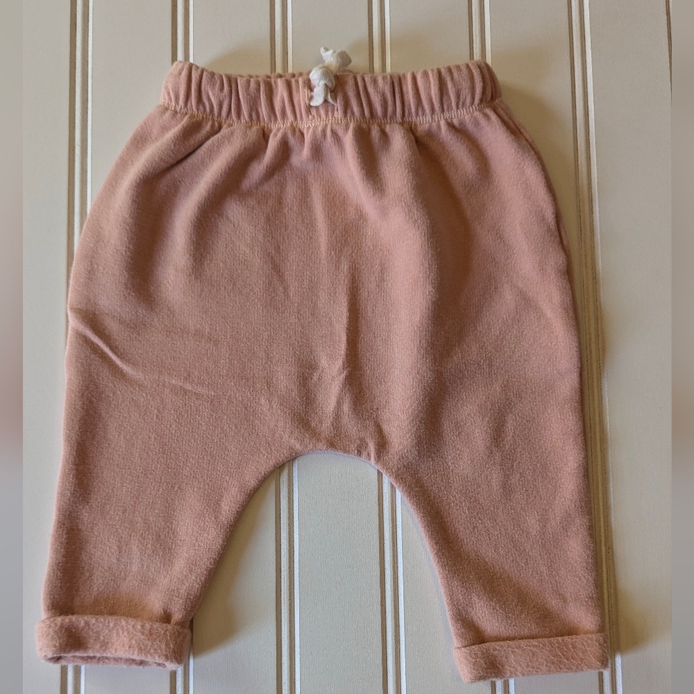 Gray Label Pink Tapered Sweatpants with Cuffed Hems